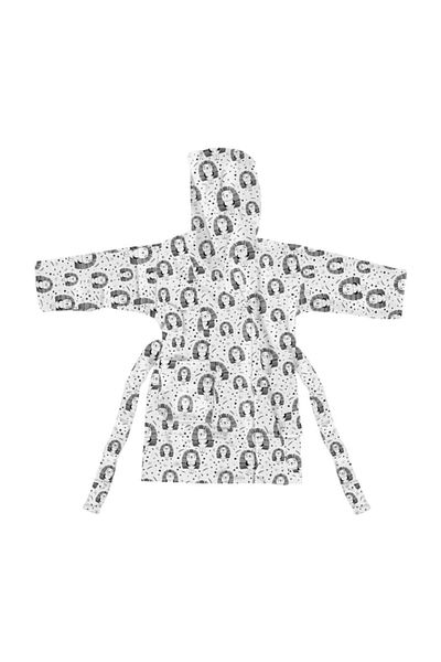 Lunanino Baby Muslin Bathrobe Hedgehog 1-4 Years