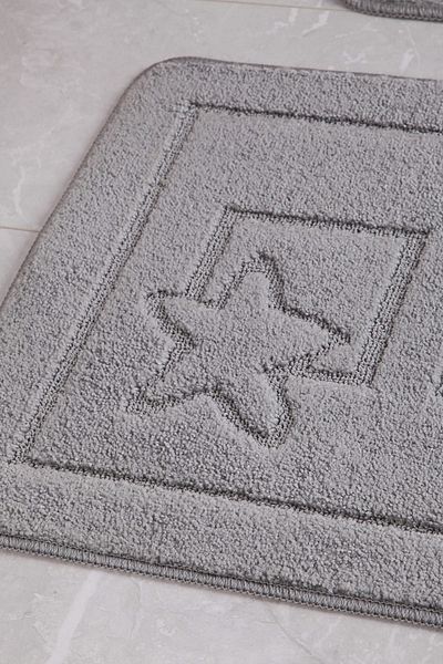 Confetti Maritime Platinum Bath Rug