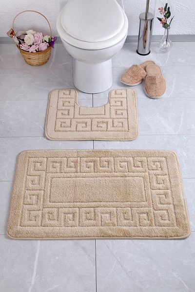 Confetti Ethnic 50x80 40x50 cm PS Bone Bath Rug
