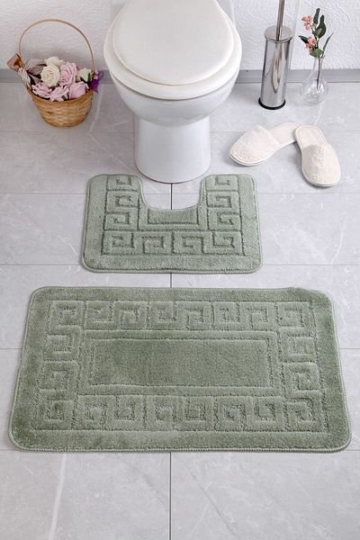 Confetti Ethnic 50x80 40x50 cm PS Çağla Bath Rug