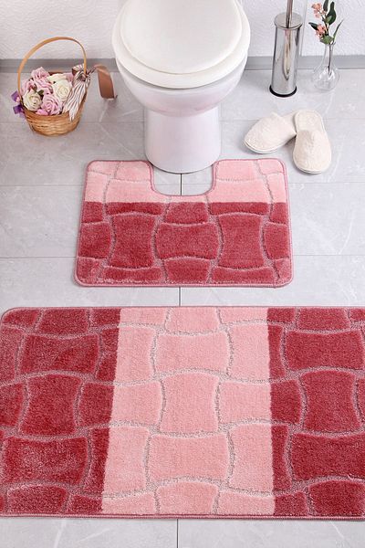 Confetti Sarıyer 50x80 40x50 cm PS G.Dried Bath Rug