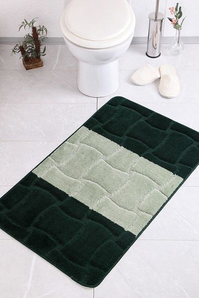 Confetti Sarıyer 60X100 Nefti Green Bath Rug