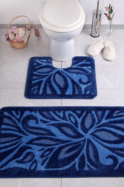 Confetti Lotus 60x100 50x60 cm BQ K. Blue Bath Rug