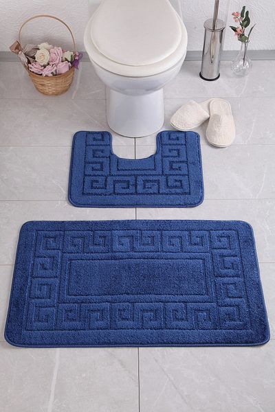 Confetti Ethnic 60x100 50x60 cm BQ K.Blue Bath Rug
