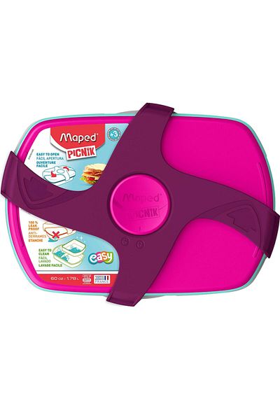 Maped Picnic Lunch Box 1.8 Lt Pink3154148700166