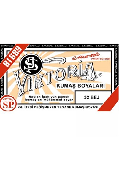 Viktoria Bej Kumaş Boyası