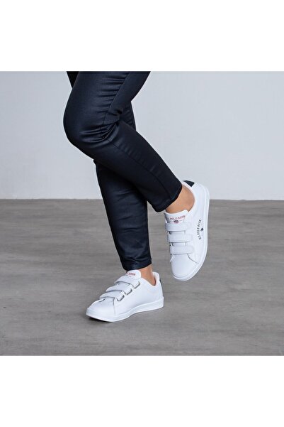 U.S. Polo Assn. Unısex  Sınger Wmn 1fx Deri Cırtlı Comfort Yeni Sezon Sneaker 100910751