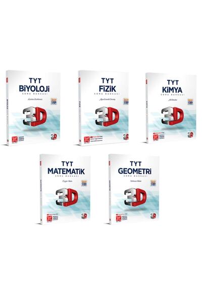 3D Yayınları Tyt Sayısal Soru Bankası Seti