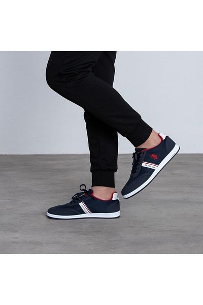 U.S. Polo Assn. Navy Blue Unisex Sneakers - Comfortable and Stylish Shoes