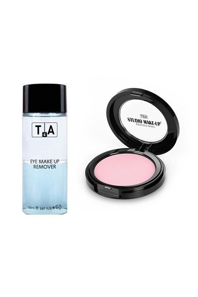 TCA Studio Make Up 150 ml Wet and Dry Eyeshadow - 336+ Makeup Removal