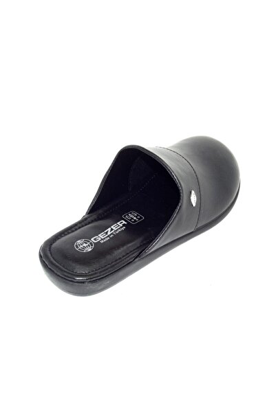 GEZER 11115 Чоловічі закриті зручні чорні капці