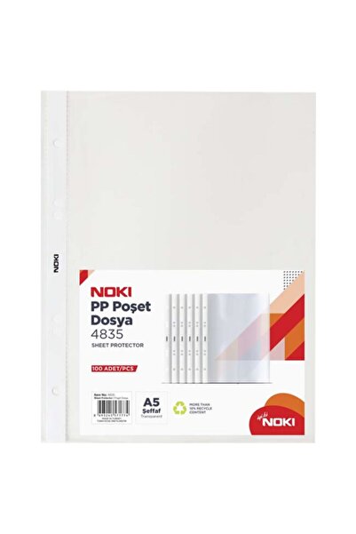 Noki Poşet Dosya - A5 100'lü Paket