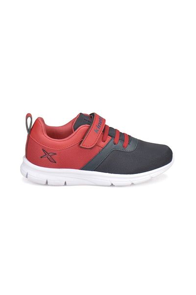 Kinetix Anka Navy Blue Red Boys' Sneakers 30-35