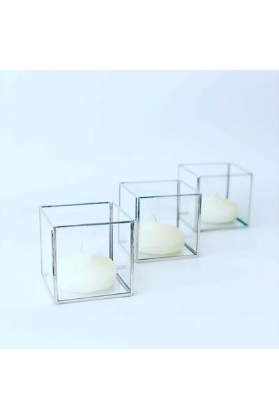 verteks Mumluk Seti Üçlü 7.5x7.5cm