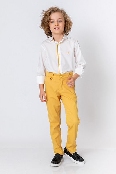 incity Boy's Yellow Pants