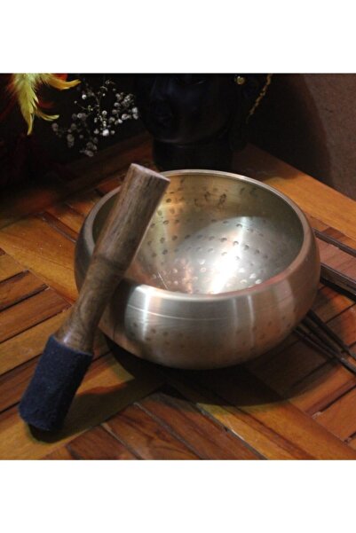 Bohoyasam وعاء صوت تبتي من النحاس المطروق مقاس 16 سم