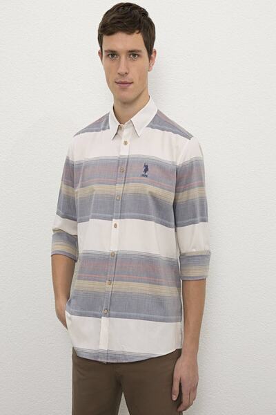 U.S. Polo Assn. Cămașă albă pentru bărbați