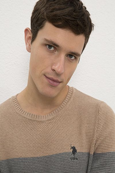 U.S. Polo Assn. Brown Men's Sweater