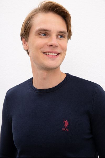 U.S. Polo Assn. Мъжки тъмносин пуловер