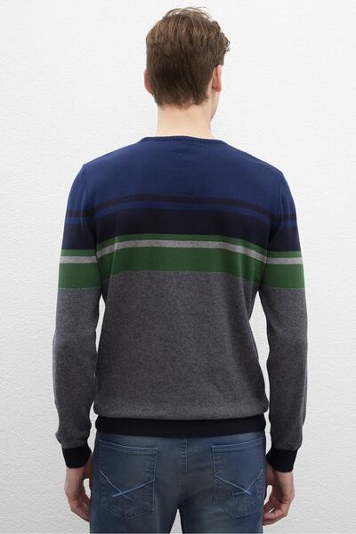 U.S. Polo Assn. Férfi sötétkék pulóver