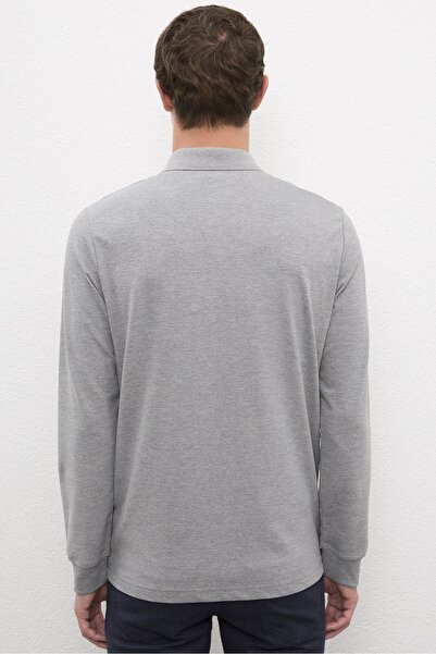 U.S. Polo Assn. Ανδρικό φούτερ σε γκρι χρώμα