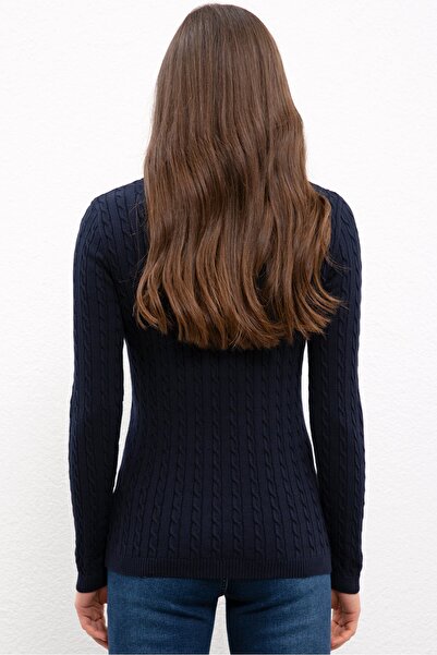 U.S. Polo Assn. Sötétkék női pulóver