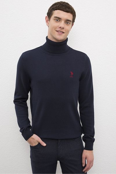 U.S. Polo Assn. Тъмносин мъжки пуловер