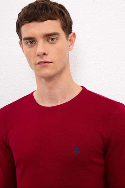U.S. Polo Assn. Κόκκινο ανδρικό πουλόβερ
