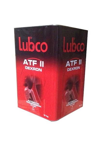 LUBCO Atf 2 Dexron Otomatik Şanzum. Yağı&direksiyon Yağ 14kg 16 Litre Bidon