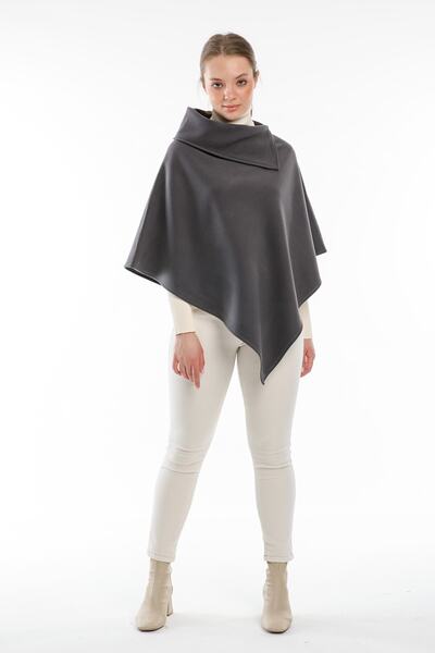 Pitti Kadın Duman Panço Düz