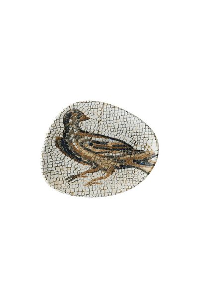 Bonna Porselen Mesopotamia Bird 3-Piece Vago 19 Cm Flat Plate