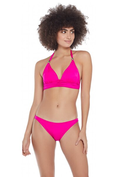Eros Fuşya Üçgen Bikini Takımı
