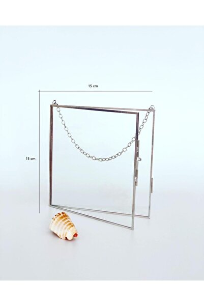 verteks Fotoğraf Çerçevesi Tekli 15x15cm Gümüş
