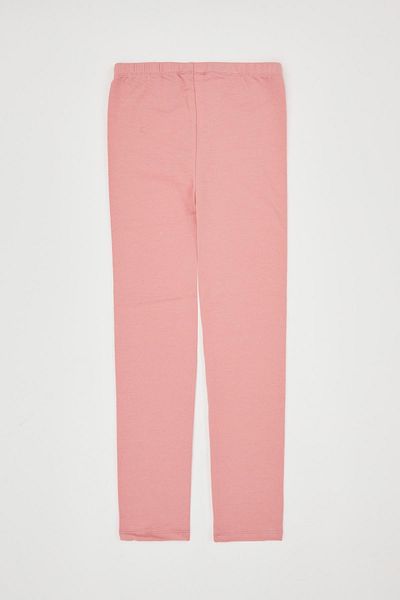 DeFacto Girl's Slim Fit Back to School Basic Long Tights