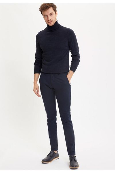 DeFacto Slim Fit Turtleneck Knitwear Sweater