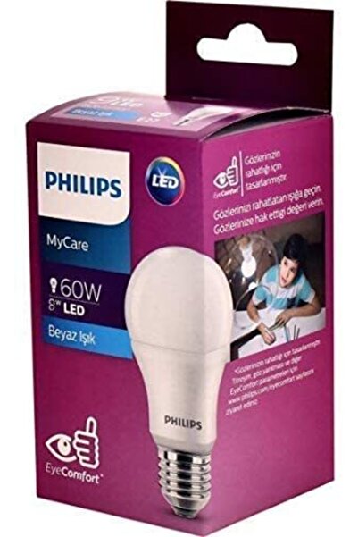 Philips Phılıps Mycare Led Lamba 8w-60w 6500k Beyaz Işık