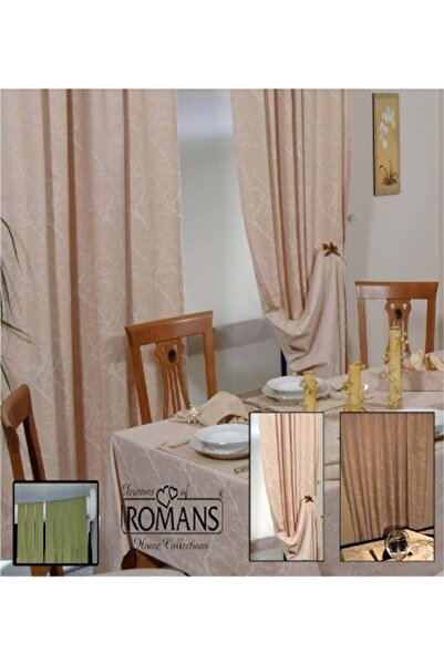 Romans Mutfak Perdesi Dalya 150x250