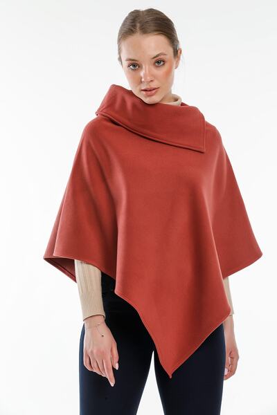 Pitti Women's Brick Poncho 70257-p