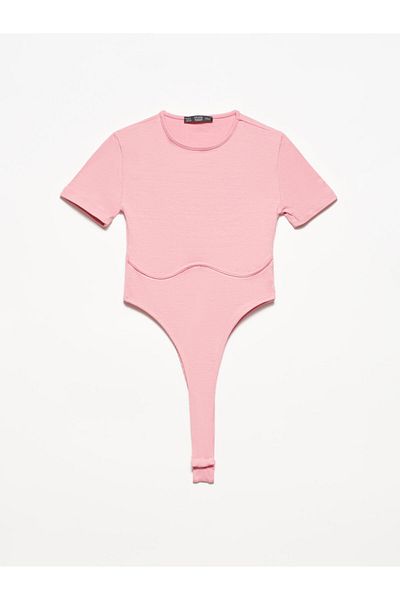 Dilvin Body - Rosa - Figurbetont