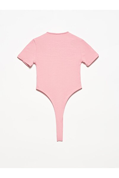 Dilvin Bodysuit - Pink - Fitted