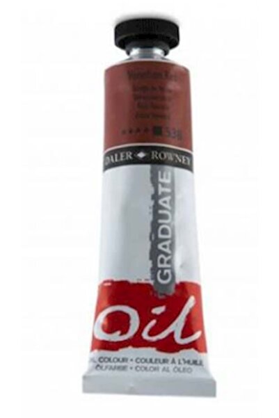 Daler Rowney Graduate Yağlı Boya Oil Color 38ml Venetian Red 117038538