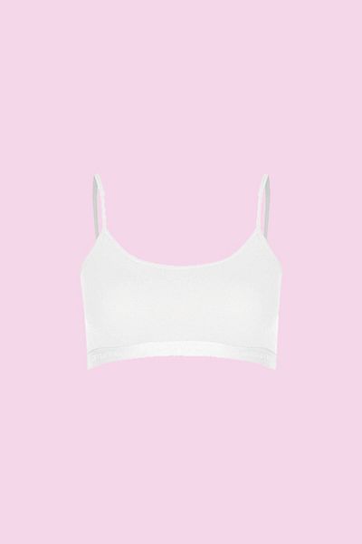 Ceylanoğlu 6-Piece White Bustier - Half Tank Top