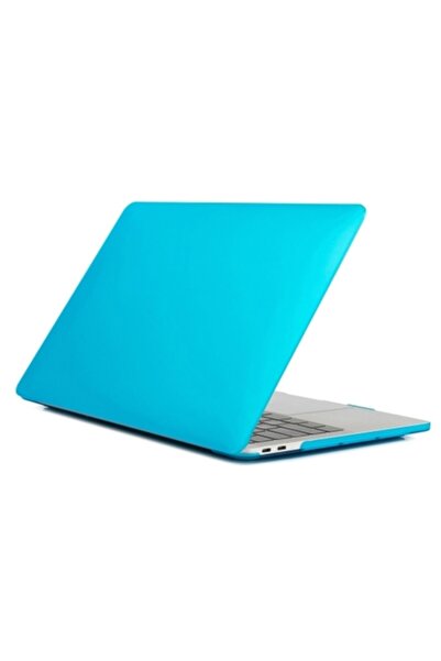 Ally Mobile Macbook Air 13 A1369-a1466 Uyumlu  Kristal Kapak Koruma Kılıf Mavi