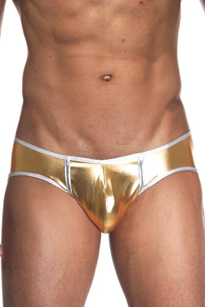 cosmos colors underwear Erkek Altın Slip