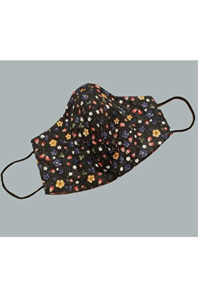 ArianaB Designs Çift Taraflı Çiçek Desenli Maske