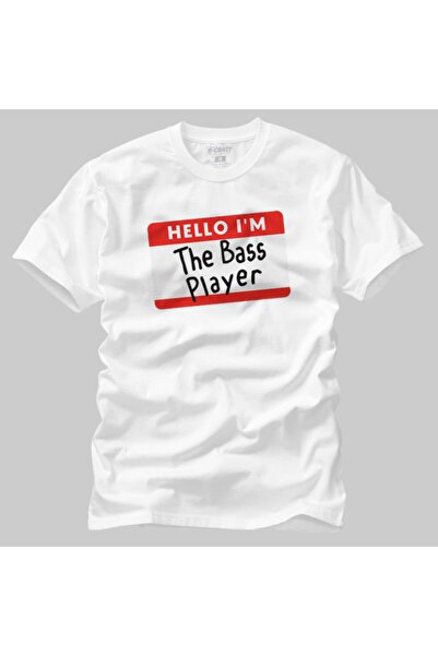 Crazy Чоловічий футболка Hello I M The Bass Player