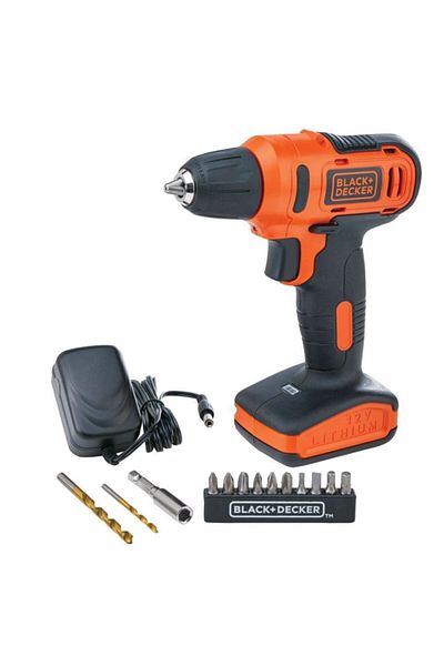 Black&Decker ماكينة براغي لاسلكية بلاك + ديكر LD12SP