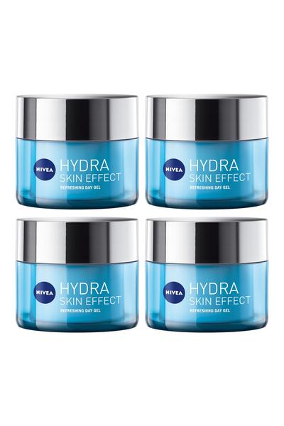 NIVEA Hydra Skin Effect Jel Krem 50 Ml X 4 Adet