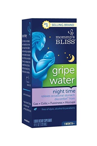 Mommy's Bliss Gripe Water Night Time Gece Kullanım Gaz Damlası 120 ml