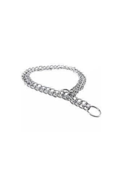 Lion Iki Sıralı Zincir Köpek Tasması 2,5 mm X 60 cm